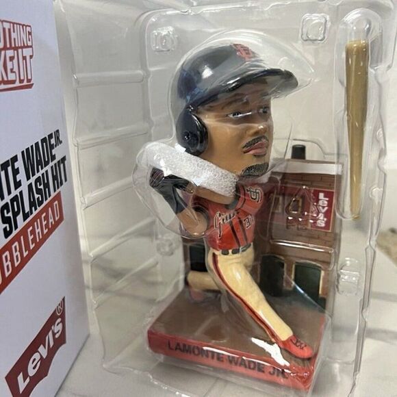 San Franisco Giants 2024 LaMonte Wade Jr. 100th Splash Hit Bobblehead  SGA 06/02 - Picture 9 of 10